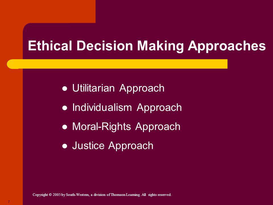 Lesson 2: Ethics and Decision Making